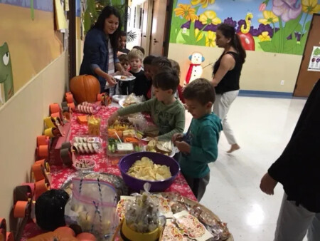 Pre k Thanksgiving lunch Day 1 ready