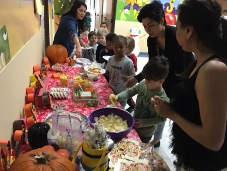 Pre k Thanksgiving lunch Day 2 ready